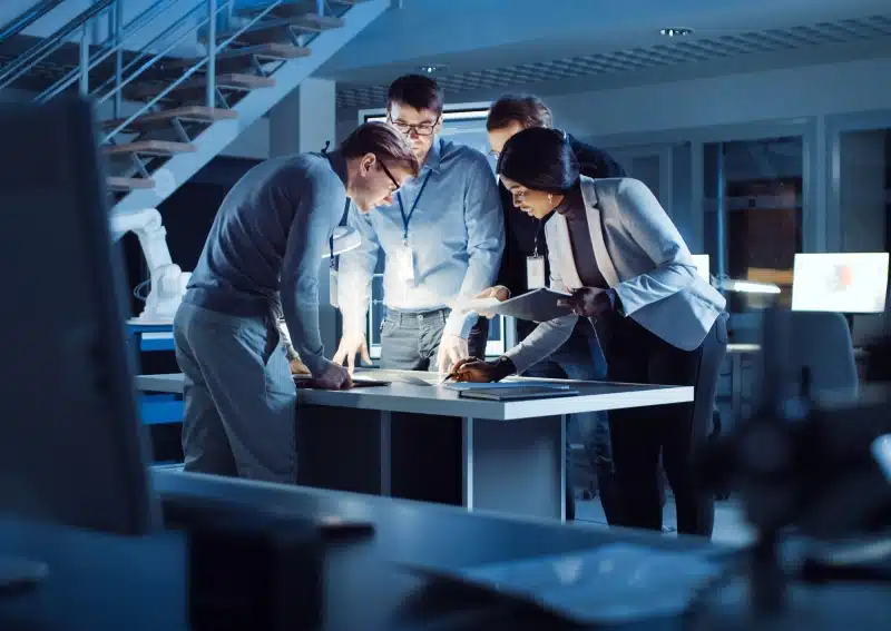 corporate team building Diverse team problem solving